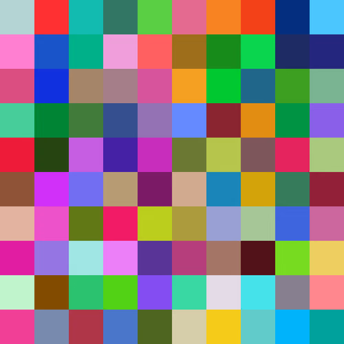 Random Color Blocks