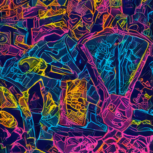 Random Neon aRt - old