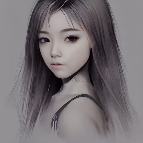 RandomRenderingWomanPainting