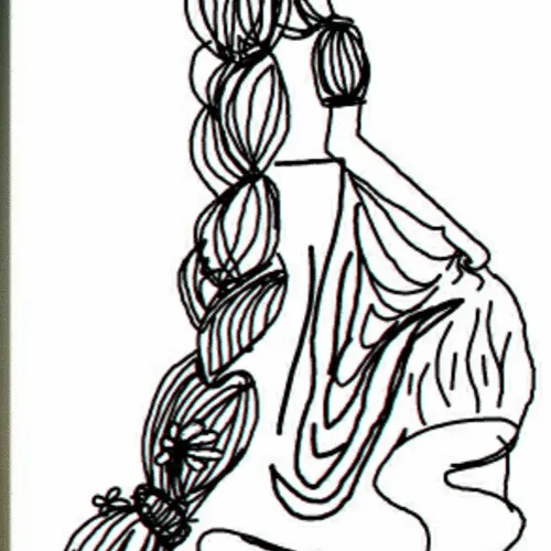 RAPUNZEL HAVE SNAKE NOT HAIR'S