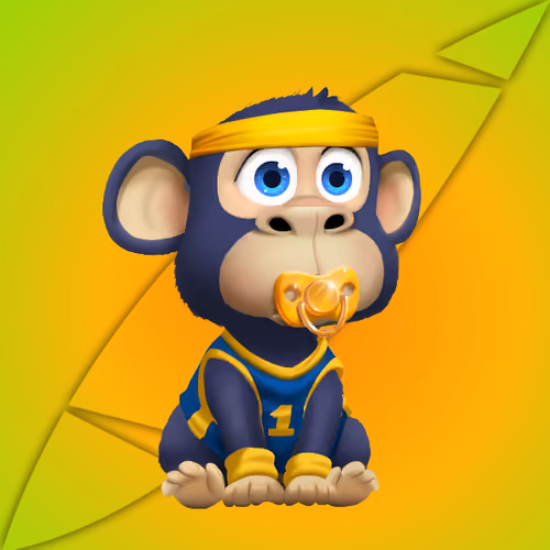 Rare baby monkey