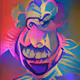 Rare collection of clown paintings