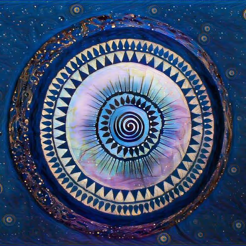 Rare mandalas colorful arts