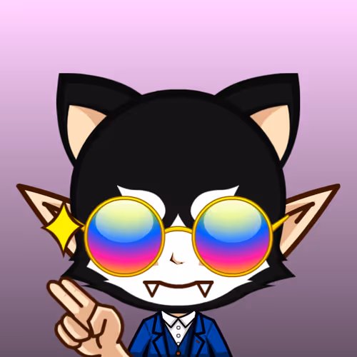 Rare Black Fox - old