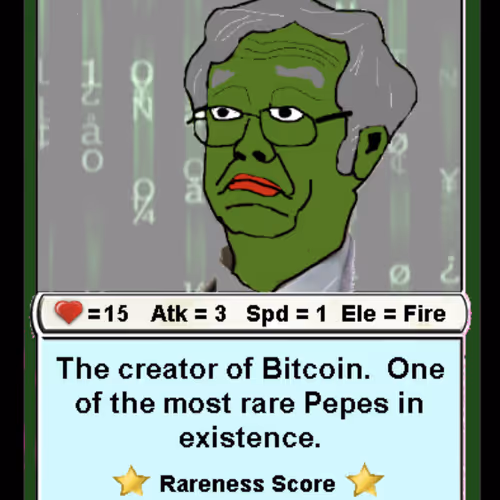 RAREPEPE | Series 1 Card 1