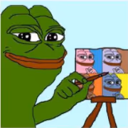 Rare pepe trading cards