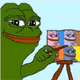 Rare pepe trading cards