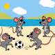 Rats Playing Football