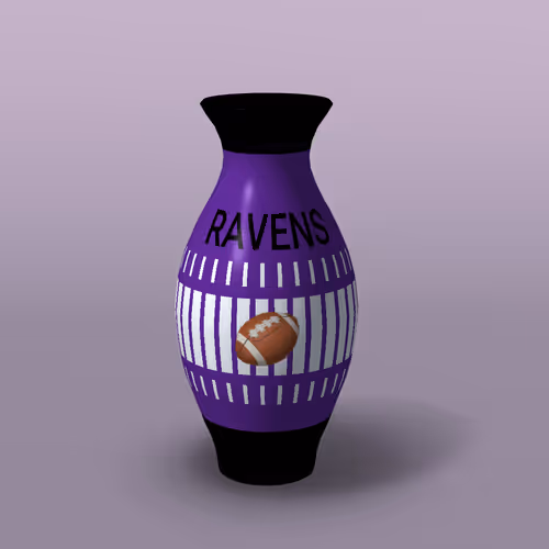 Ravens Football Ceramics