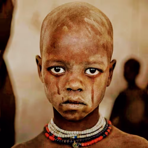 The Real African child's cry