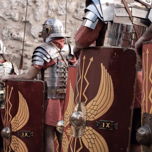 Roman recreation in Marchena (Seville)
