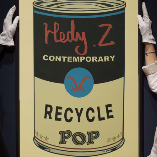 Recycle C0ntemp0rary Art Can