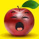 Red Apple Face