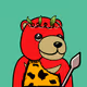 red berry bear