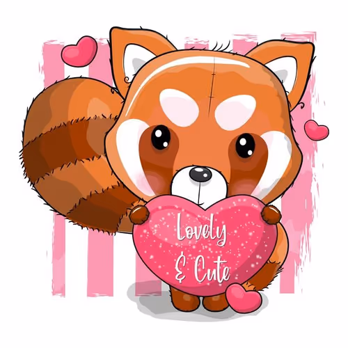 Cute Red Panda