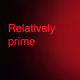 Relatively prime