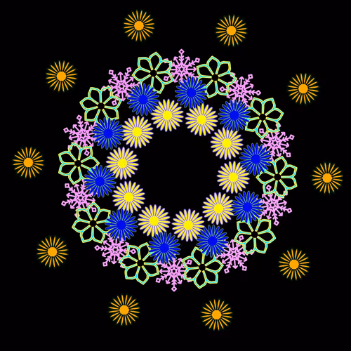 Relaxing Mandala's
