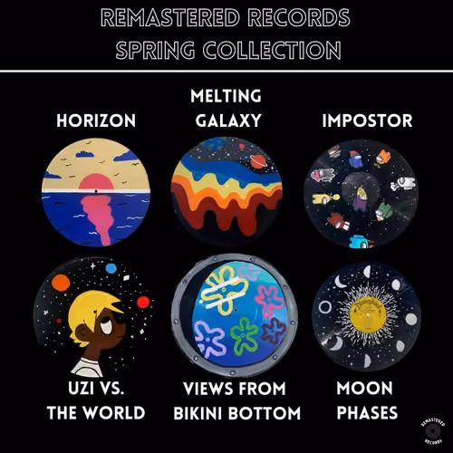 'REMASTERED' Records Spring Collection