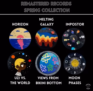 'REMASTERED' Records Spring Collection - old
