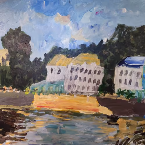 Ren's oil paintings