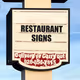 Restaurant Signs