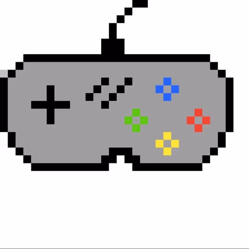 retro pixel remote control