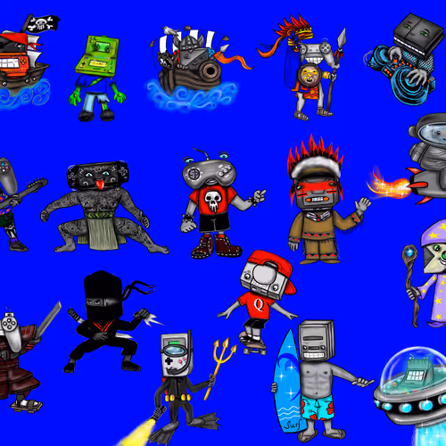 RETRO GAME TEAM VIDEOS MINI COLLECTIONS