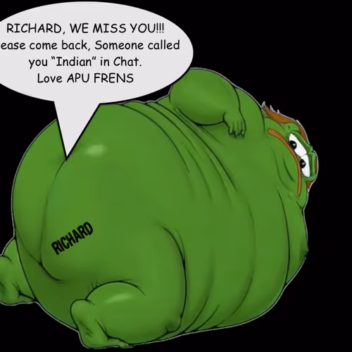 RICHARD COME BACK!!!!! 