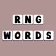 RNG Words