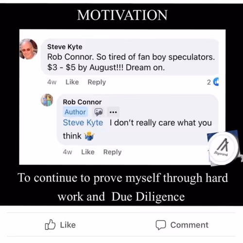 Rob Connor's Motivation