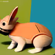 Robot bunny rabbits      ROBITS - old