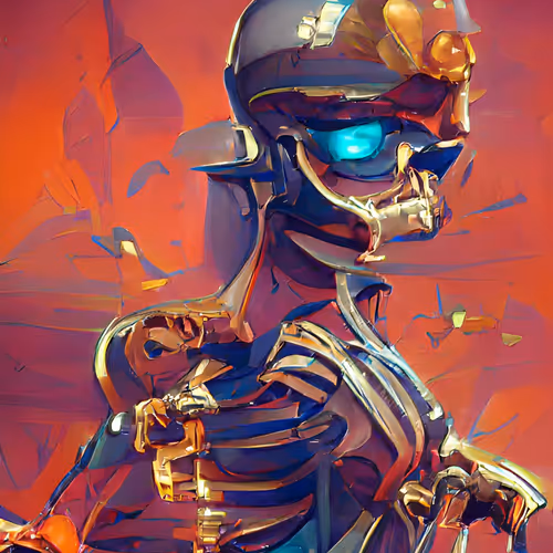 Robot skeleton battles