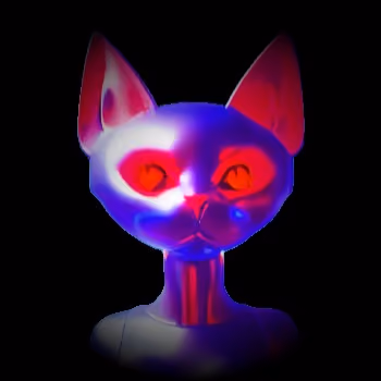 Robot Kitty Stickers