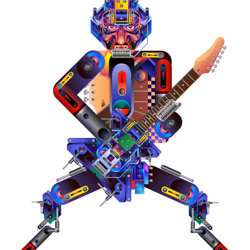 Robots music - old