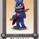 Rockstar Bonnie card. - old