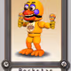 Rockstar Chica card. - old