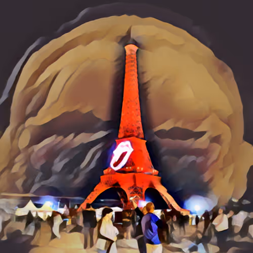 ROLLING STONES SHOW PARIS AND TATOOS