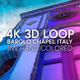 BAROLO CHAPEL BW HAND COLORED COLLECTION PHOTO + 4K 3D VIDEO
