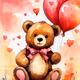 Romantic bear