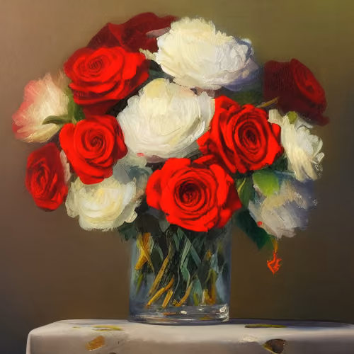 Roses. Silver Collection