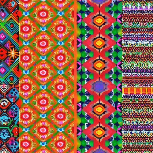 Russian-Afrikan-Mexican Pattern - Polygon