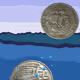 Real world coins art