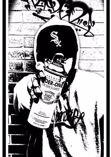Ryder Graffiti Street Art