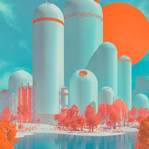 SATURATED FUTURE by BEEPLE