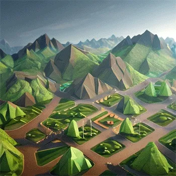 S0-W0 Isometric Landscape