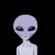 Sad Alien Invader - old
