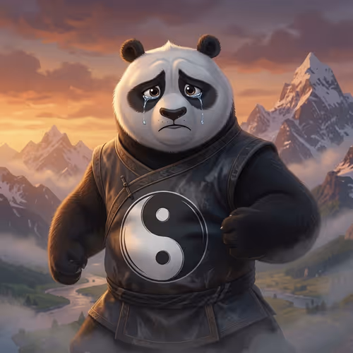 Sad Kung Fu Panda