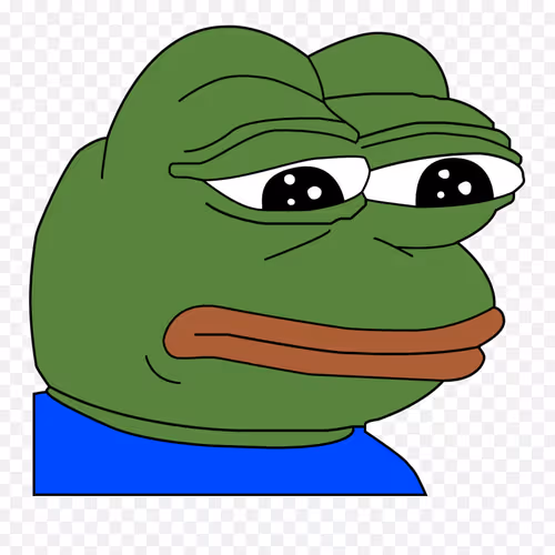Sad Pepe The Frog