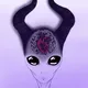 sad extraterrestrial alien