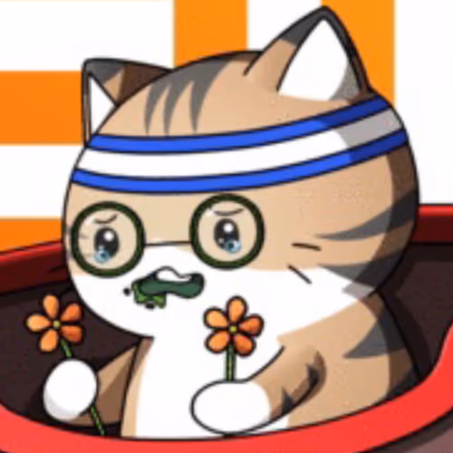 Sadness Flower Kitty